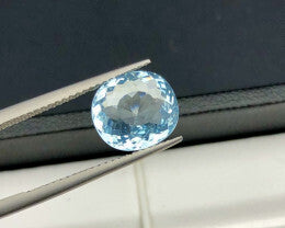 Aquamarine Blue 1.65 cts - Serene and Sparkling Elegance