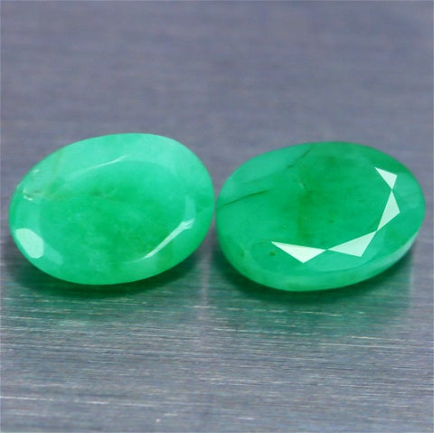 Emerald Pair - 1.795 cts