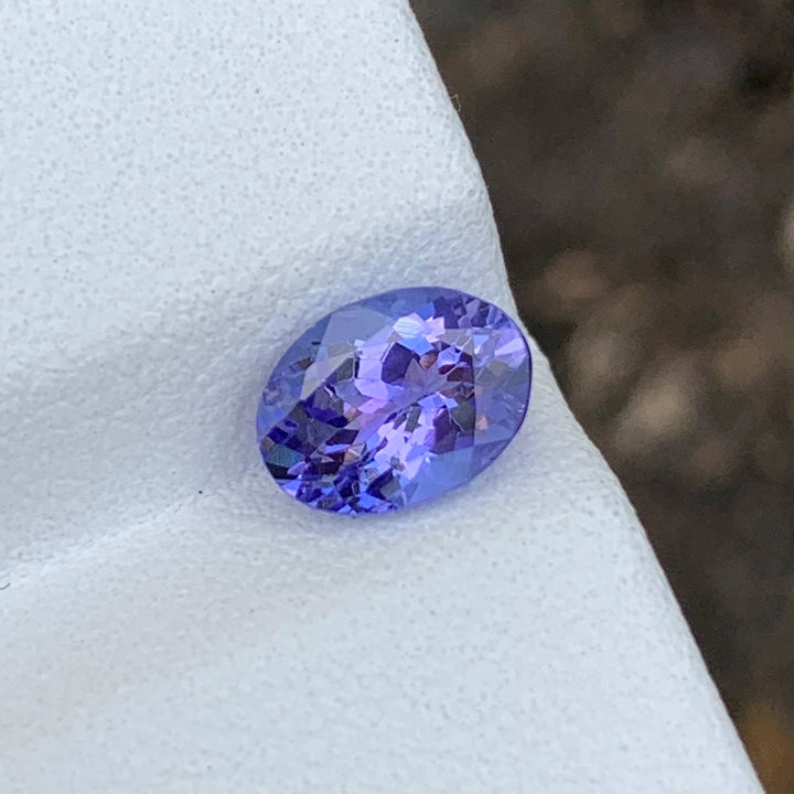 Tanzanite  violet blue 1.21 cts.