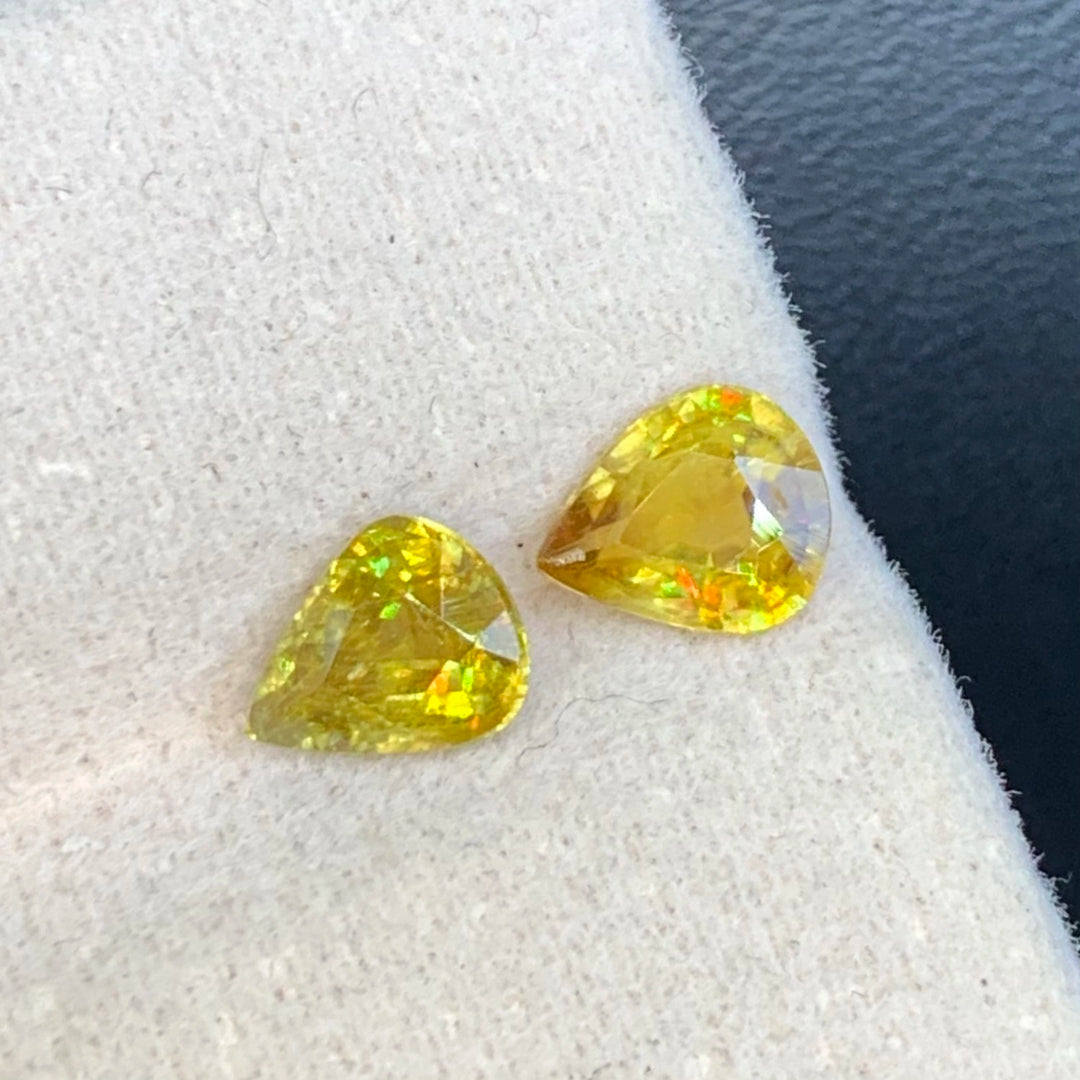 Sphene Pair 1.44 cts