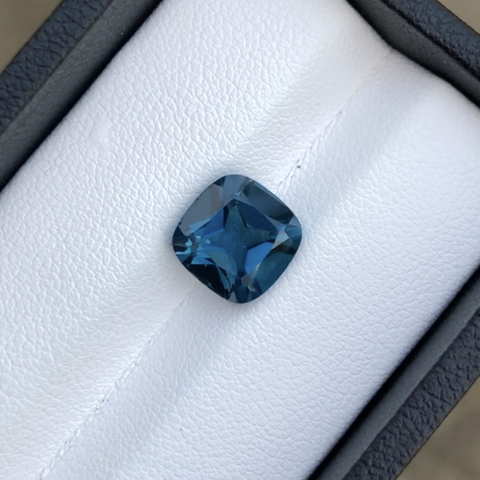 Topaz London Blue - Striking Deep Blue Elegance