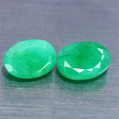 Emerald Pair - 1.795 cts