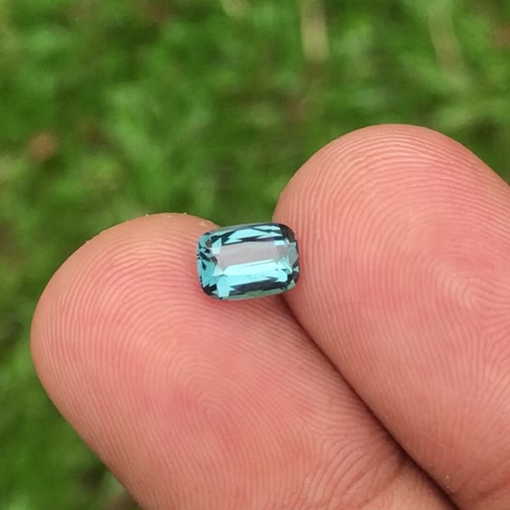 Spinel Rare  Teal Green 1.07 cts