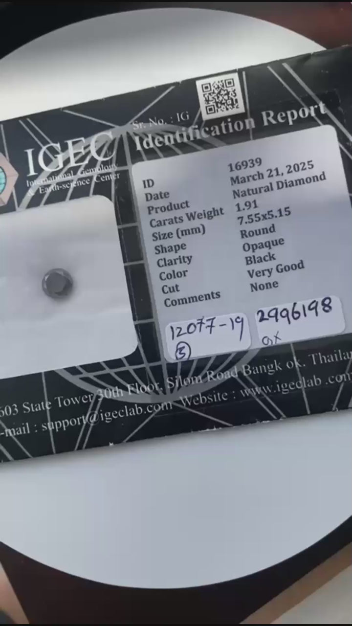 DIAMOND BLACK 1.91 CTS