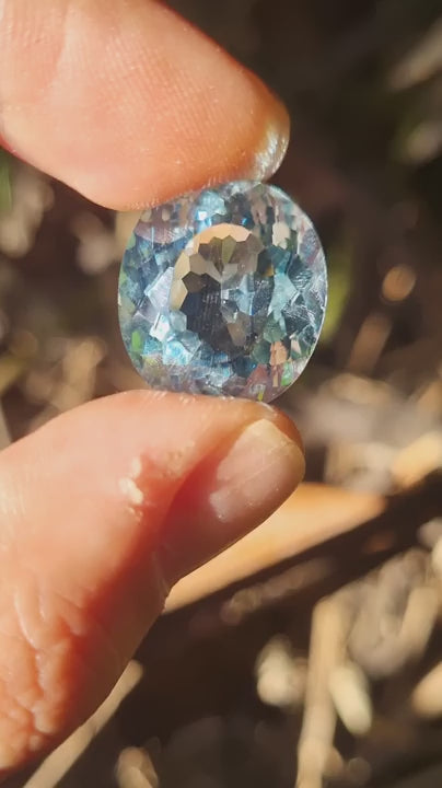 Aquamarine Brazil 24.50 CTS.