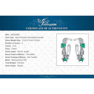 Emerald Earrings-Facial Attraction