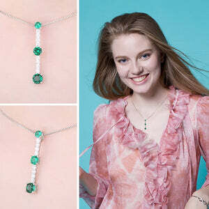 Emerald Pendant-Gorgeous Green Colour