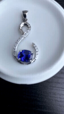 Tanzanite Blue Color - One of a Kind Unique Piece