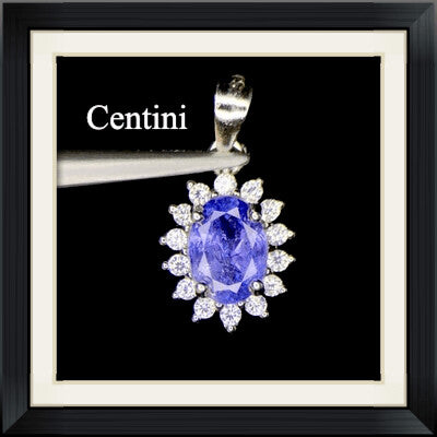 Exquisite Tanzanite Gemstone Pendant - A Touch of Luxury