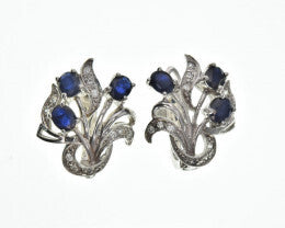 Sapphire Earrings 34.12 ct