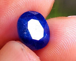 Sapphire Blue Color - Deep Blue Sapphire Gemstone