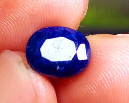 Sapphire Blue Color - Deep Blue Sapphire Gemstone