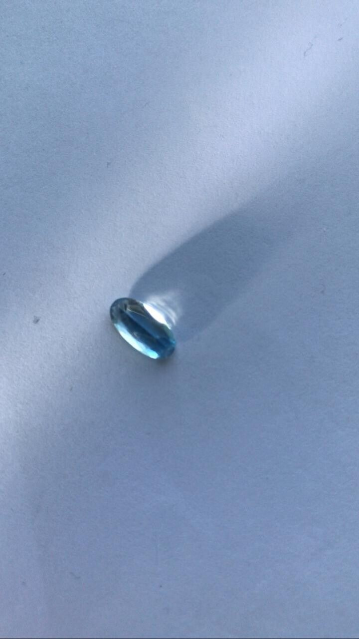 Aquamarine Blue Color - 1.16 ct Stunning Clarity