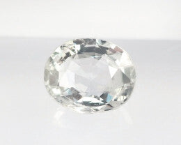 Clear Ice Blue Round Cut Sapphire