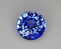 Sapphire Blue Color - Royal Blue Round Cut Sapphire