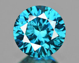 Natural Blue Diamond Matching Pair - Round Shape, Radiant Blue Color